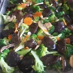 Broccoli w/ Mushroom • 双菇兰花(Chef's Recommended)