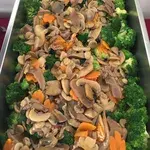 Broccoli with Mixed Mushroom