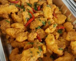 Salted Egg Yolk Fish with Curry Leaves | Customer Photo | On & On Diners