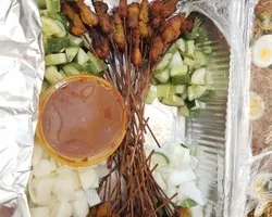 Chicken Satay with thick peanut sauce. | Customer Photo | Liang Food Caterer