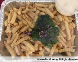 French Fries with Mayonnaise Lime Sauce (separated) | Customer Photo | Liang Food Caterer