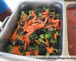 Broccoli with Mushroom Special | Customer Photo | Kim's Catering Pte Ltd