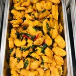 Salted Egg Yolk Fish with Curry Leaves