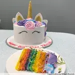 1x Option 2 - Unicorn Flora Cake @$88.8 (Weight: 1.5KG) (Cake Flavour & Filling: Rainbow Sponge / Fresh Cream) (Add On 3D Letters ($2/letter): No) (Add on Handwritten Message: No)