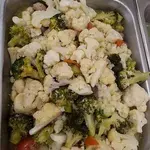 Creamy Asparagus & Broccoli Soup with Bread