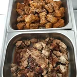 Baked 180°c Bbq Chicken with Fried Garlic