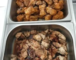 Baked 180°c Bbq Chicken with Fried Garlic | Customer Photo | QQ Catering