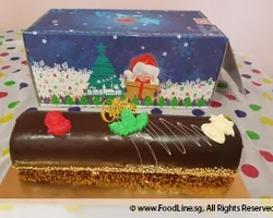 Christmas Log Cake | Customer Photo | Curry Pot