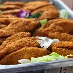 Breaded Fish Fillet w Tartar Dip