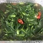 KAILAN WITH MINCED SALTED FISH OR OYSTER SAUCE
