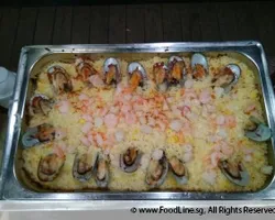 Seafood Baked Rice with Mozzarella Cheese | Customer Photo | Tim Delight