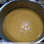 Fresh Pumpkin & Sweet Corn Soup (Served with Garlic Crostini)