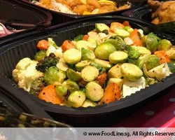 Seasonal Vegetable Medley with roasted brussel sprouts (Vegetarian) | Customer Photo | Grain