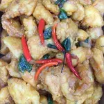 Salted Egg Yolk Fish with Curry Leaves