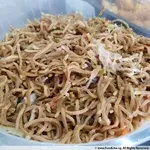 Ee Fu Noodles with Fresh Shiitake