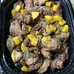 Honey Roasted Chicken Chop w Peaches