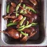 香菇烩扒鸭 Braised Duck w/ Mushroom