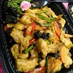 蒜香蒜花炒鱼片 Sliced Fish w/Garlic & Leek
