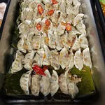 Steamed Gyoza with Vinegar Dip