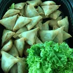 Vegetarian Fried Samosa