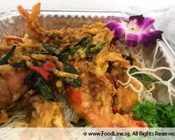 彩观金沙虾 Sauteed Prawn with Salted Egg Yolk & Bell Pepper | Customer Photo | Makan Mate