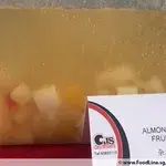 Almond Jelly with Fruit Cocktail