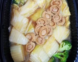 时蔬14头鲍鱼 Stewed Baby Abalone with Chinese Cabbage | Customer Photo | Seyu Food Pte Ltd