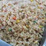 Fried Rice with Silver Fish