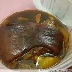 Sea Cucumber w/ Braised Pork Knuckles<br>
