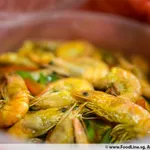 Asian Spice Prawn with Rainbow Vegetable 特制酱炒虾与彩椒