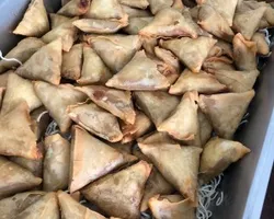 Mini Curry Vegetable Samosa (Vegetarian) | Customer Photo | Spark and Flame Catering (The Flame Cafe N Spark Restaurant)