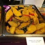 Golden Fish Fillet with Salted Egg Yolk