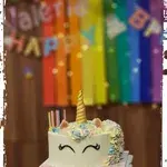 1x Unicorn Cake @$75 (Size: 8 Inches) (Classic Flavour: Milk Chocolate) (Premium Flavours (6 Inches): None) (Premium Flavours (8 Inches): None) (Add On: Add on Message)