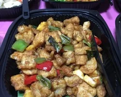 Fish Fillet with Sweet and Sour Sauce | Customer Photo | Delizio Catering Pte Ltd