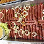 Grilled Premium Sausages with Mustad Sauce