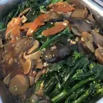 三菇芥兰 Kailan w/ Assorted Mushroom (NEW)