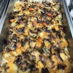 Potato Casserole ( Contain Turkey Bacon )