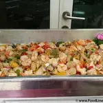 鸡腿菇蒜茸虾球(去壳) Garlic Prawn w/ Mushroom (De-Shell) (NEW)