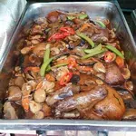 香菇烩扒鸭 Braised Duck w/ Mushroom
