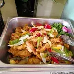 蒜香三杯炒鱼片 Sliced Fish w/ Mamil Sauce (NEW)