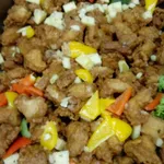 Wok Fried Black Pepper Fish with Capsicum