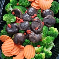 Click to see Vegetarian Oyster Sauce Broccoli with Mushrooms