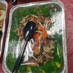 Braised Green Vegetable with Mixed Mushroom 什菇扒时蔬