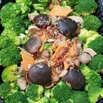 Broccoli with Mixed Mushroom
