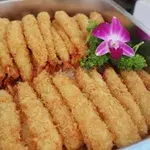 Torpedo Prawn with Tartar Dip