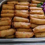 Vegetarian Spring Roll with Sweet Sauce