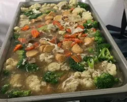 Golden Beancurd with Broccoli and Cauliflower | Customer Photo | Rilassi Catering