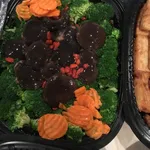 Vegetarian Oyster Sauce broccoli W Mushroom