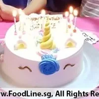 Click to see 1x Unicorn Cake (1.5kg) @$68 (Sponge Base Flavours: Vanilla) (Weight: 1.5kg)