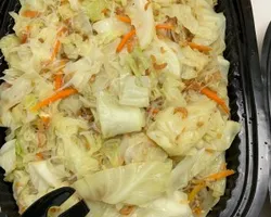 Fried Cabbage w/Tanghoon 包菜冬粉 | Customer Photo | Le Xin Catering Group Pte Ltd